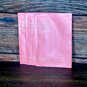 3 pack Bio- Collagen Masks